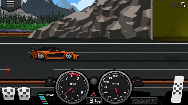 像素赛车手破解版（Pixel Car Racer）