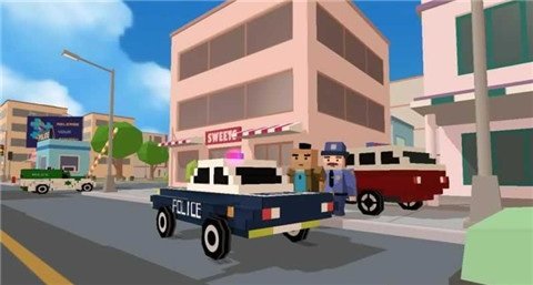 终极警察封锁城市（Ultimate Police Blocky City）