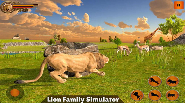 丛林狮群模拟