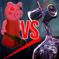 海妖头vs小猪奶奶（Siren Head Vs Piggy Granny）