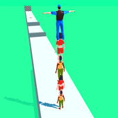3D堆栈运行（Stack tower jump）
