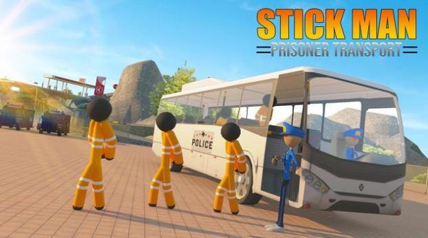 运输火柴人囚犯巴士（Transport Stickman Prisoner Bus）