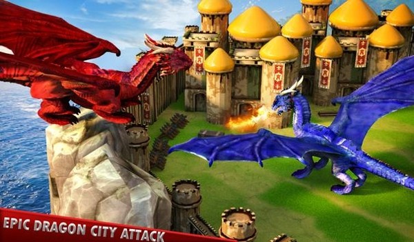 飞龙战斗模拟器城市攻击（Flying Dragon City Attack）