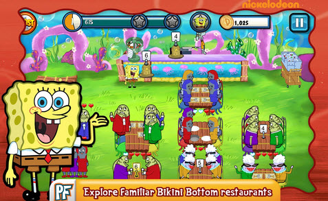 海绵宝宝梦幻餐厅（SpongeBob Diner Dash）