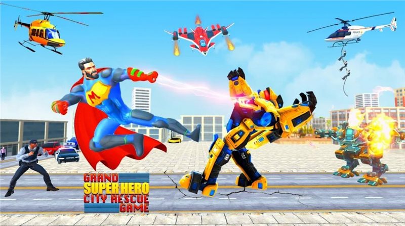大超级英雄战斗3D（Grand Superhero Fight 3D）