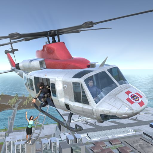 直升机飞行模拟器解锁所有飞机