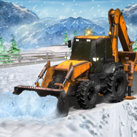 大雪救援挖掘机