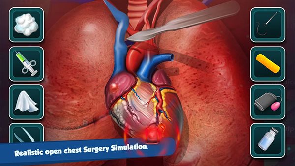 外科医生手术模拟器(Open Heart Surgery 3D)