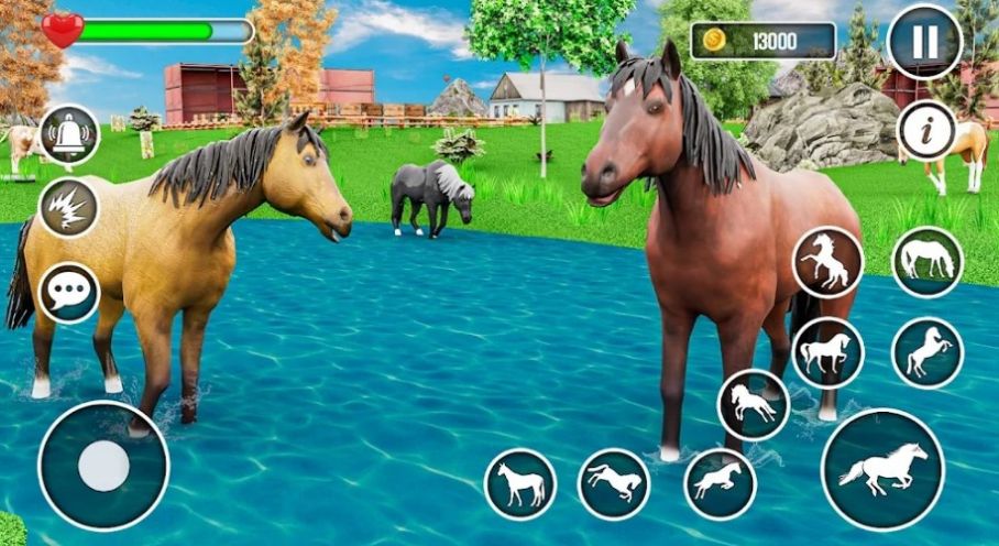 虚拟野马动物模拟器
