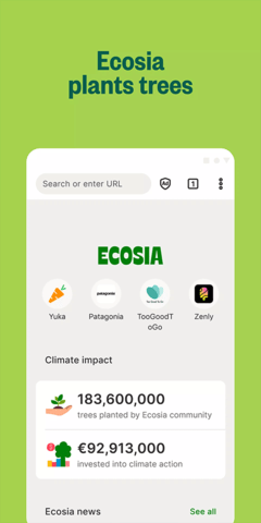 Ecosia搜索引擎