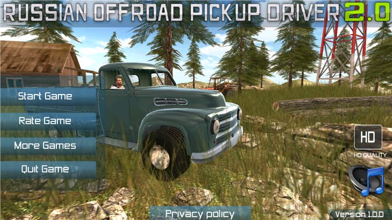 俄罗斯越野皮卡司机(Russian OffRoad Pickup Driver 2.0)