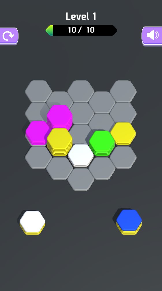 六角排序拼图(Hexa Sort Puzzle - Sorting Game)
