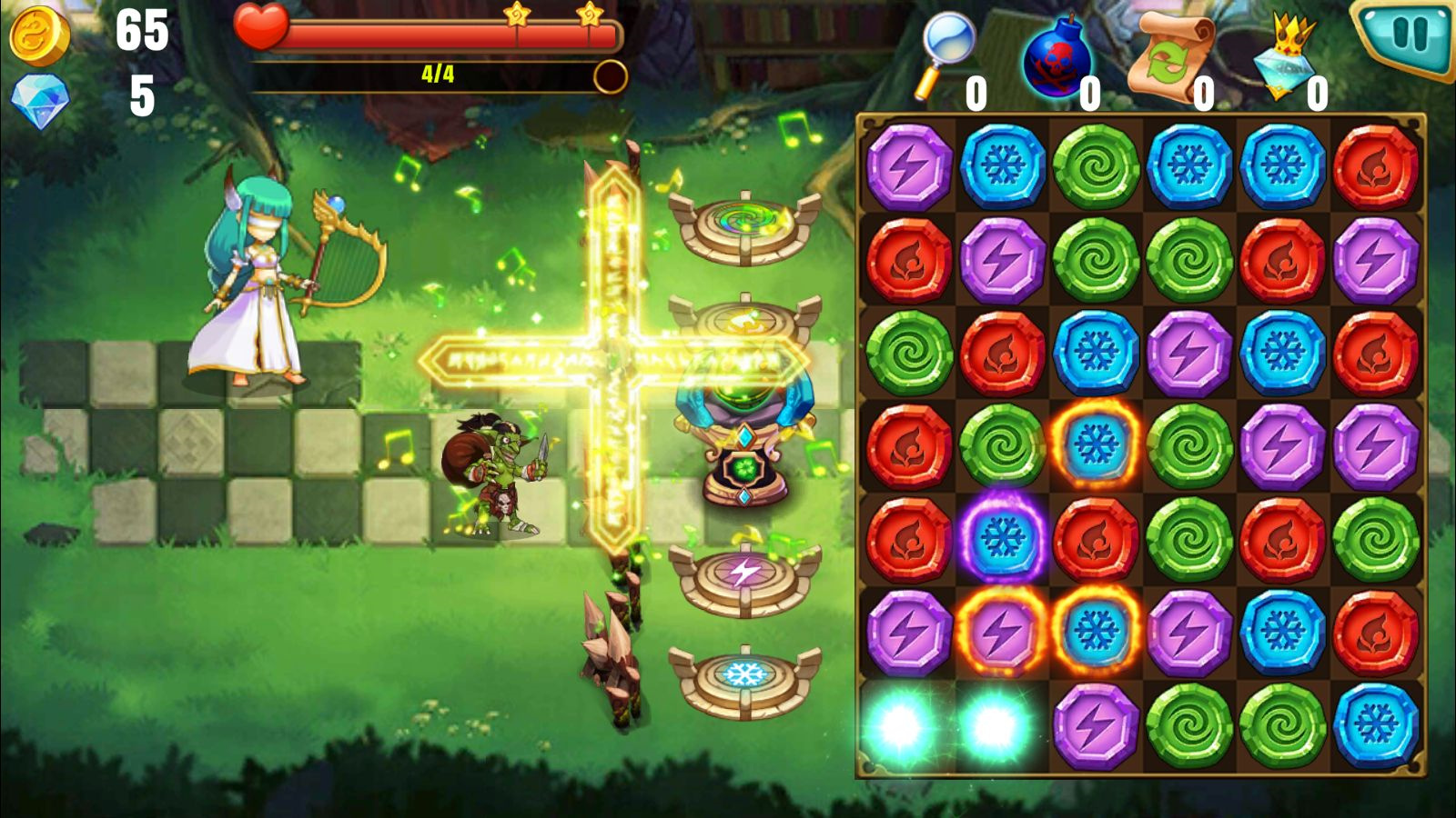 三消战斗rpg的游戏