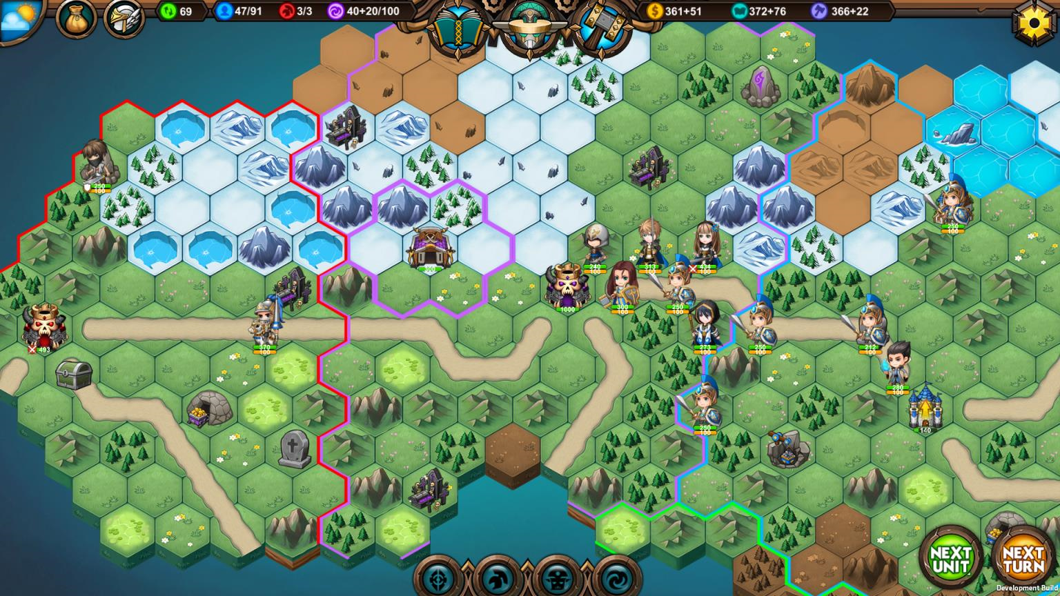 回合制战棋类手机游戏