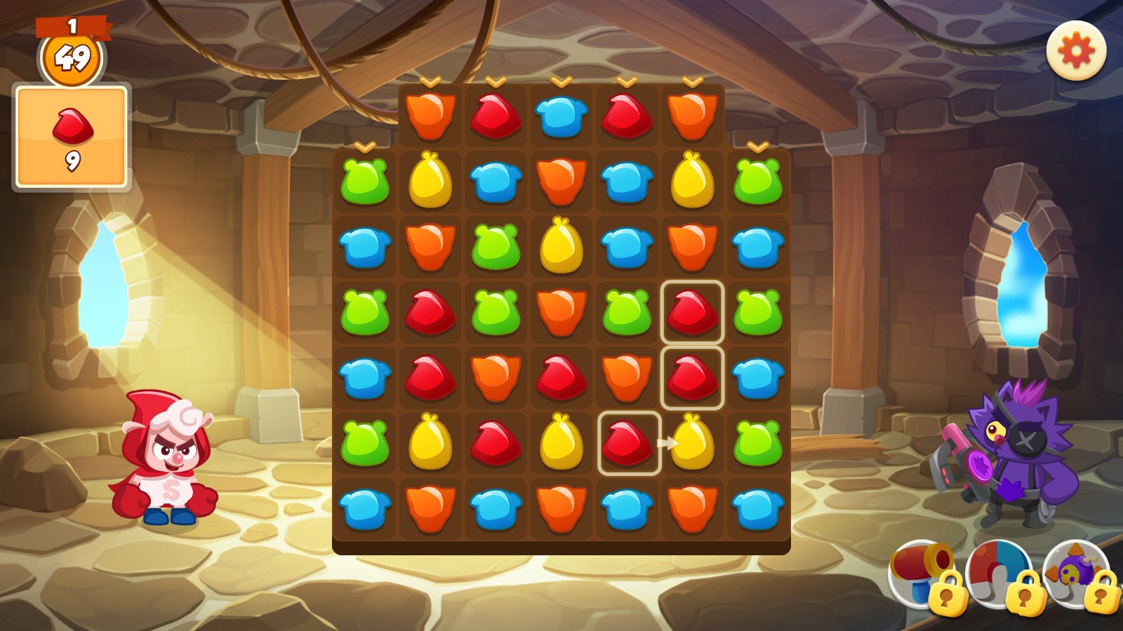 经典消除类游戏