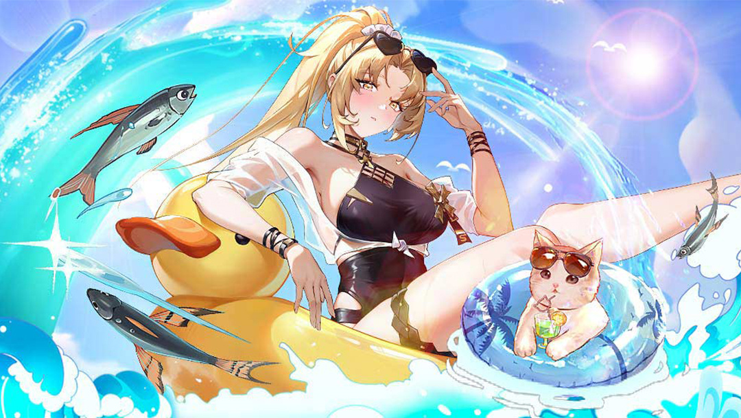 二次元少女卡牌游戏